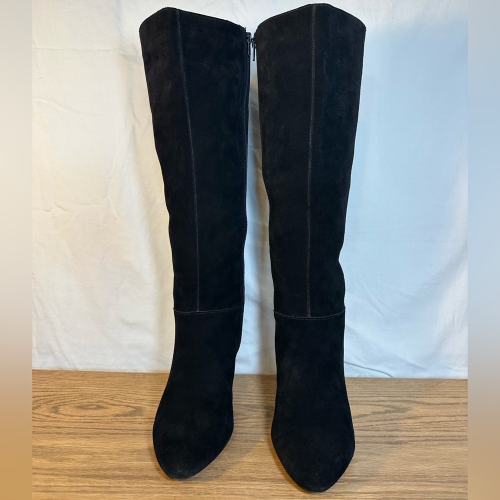Corso Como Black Suede Knee-High Boots | Women’s Size 10 | EUC - Picture 15 of 16